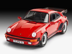 Revell Geschenkset "50 Years of the Porsche 911 Turbo" 1:24 Modellbausatz mit Basiszubehör / 5634
