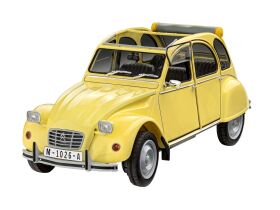 Revell Geschenkset James Bond "Citroen 2 CV" 1:24 Modellbausatz mit Basiszubehör / 5663