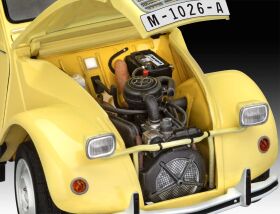Revell Geschenkset James Bond "Citroen 2 CV" 1:24 Modellbausatz mit Basiszubehör / 5663