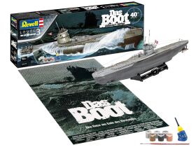 Revell Das Boot Collectors Edition 40th Anniversary U 96 1:144 Modellbausatz mit Basiszubehör / 5675