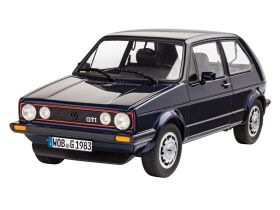 Revell Geschenkset 35 Years Volkswagen Golf GTI Pirelli 1:24 Modellbausatz mit Basiszubehör / 5694