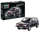 Revell Geschenkset 35 Years Volkswagen Golf GTI Pirelli 1:24 Modellbausatz mit Basiszubehör / 5694