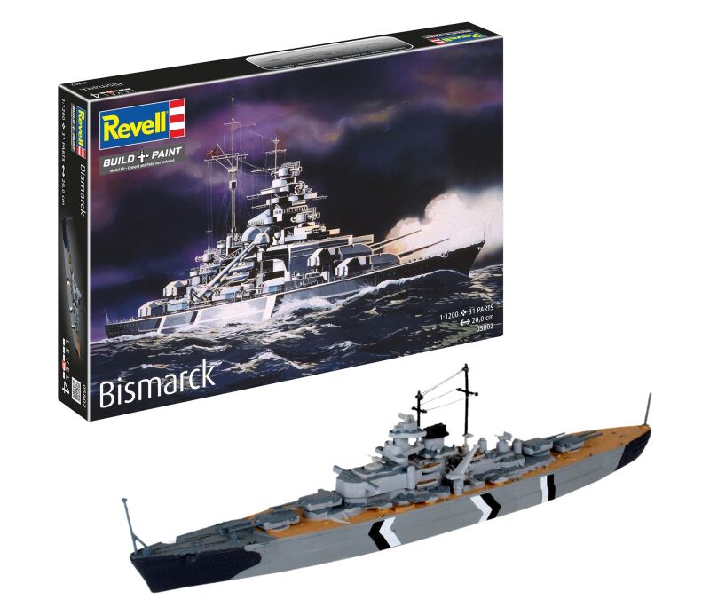 Revell Bismarck Modellbausatz / 5802