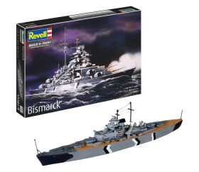 Revell Bismarck Schlachtschiff Modellbausatz 1:1200 / 5802