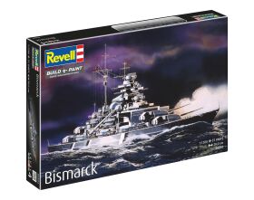 Revell Bismarck Schlachtschiff Modellbausatz 1:1200 / 5802