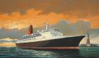 Revell Queen Elizabeth II 1:1200 Plastikmodellbausatz / 5806
