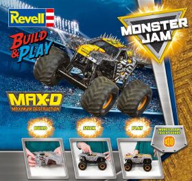 Revell Build & Play: Monster Jam Max-D Bausatz zum...