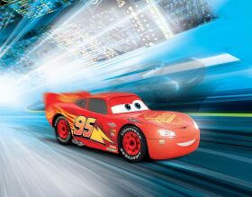 Revell Lightning McQueen Disney-Cars Auto mit Licht&Sound Bausatz zum Zusammenstecken mehrfarbig / 6562
