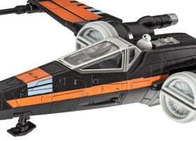Revell Poes X-Wing Fighter Build & Play mit Sound 1:78 Bausatz zum Zusammenstecken / 6564