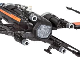 Revell Poes X-Wing Fighter Build & Play mit Sound 1:78 Bausatz zum Zusammenstecken / 6564