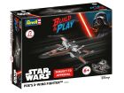 Revell Poes X-Wing Fighter Build & Play mit Sound 1:78 Bausatz zum Zusammenstecken / 6564