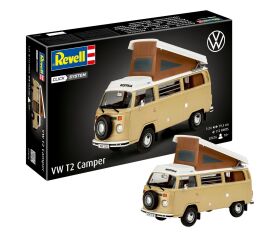 Revell VW T2 Camper (Click System) Bausatz zum...