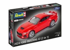 Revell 2024 Ford Mustang GT (2 in 1) (Click System) Bausatz zum Zusammenstecken mehrfarbig / 7743