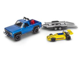 Revell 78 Chevy 4x4 Pickup mit Malibu GP Virage &...
