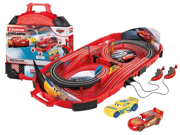 Carrera SPEED ARENA Disney Pixar Cars Autorennbahn-Set to go / 20016002