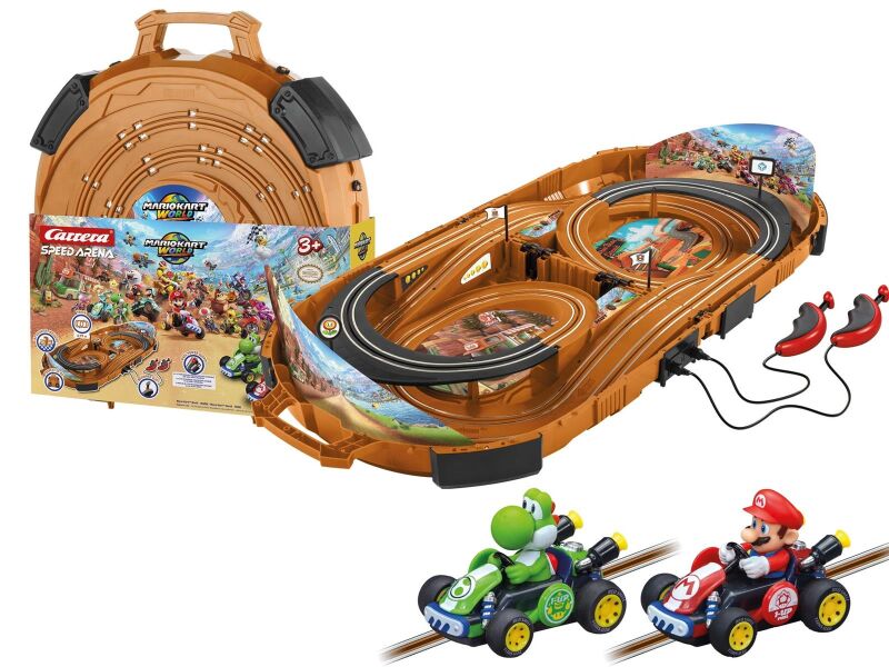 Carrera SPEED ARENA Mario Kart World Autorennbahn-Set to go / 20016005