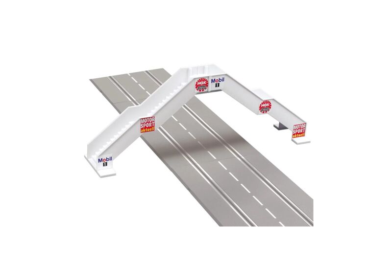 Carrera 124/132 Evolution Fußgängerbrücke (für 2 Spuren) Strecken-Zubehör / 20021119