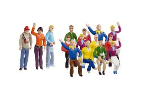 Carrera 124/132 Evolution Figurensatz Fans...