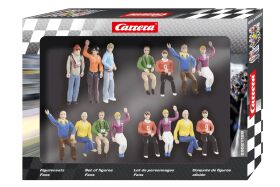 Carrera 124/132 Evolution Figurensatz Fans...