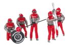 Carrera 124/132 Evolution Figurensatz Mechaniker Carrera Crew, rot Strecken-Zubehör / 20021131