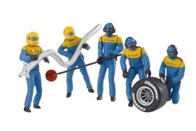 Carrera 124/132 Evolution Figurensatz Mechaniker, blau...