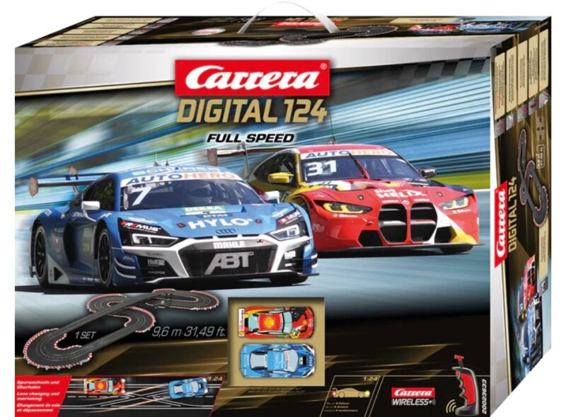 Carrera Digital 124 Full Speed Autorennbahn-Set / 20023633