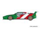 Carrera Digital 124 BMW M1 Procar BMW France, Dieter Quester, No.43 Autorennbahn Fahrzeug / 20024022