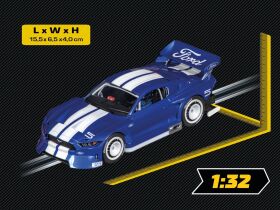 Carrera Evolution Ford Mustang GTY No.5 Autorennbahn...