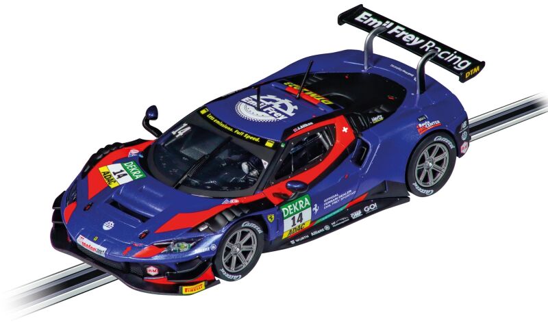 Ferrari 296 GT3 Emil Frey Racing, No.14, DTM 202 Carrera Digital 132 Autorennbahn Fahrzeug