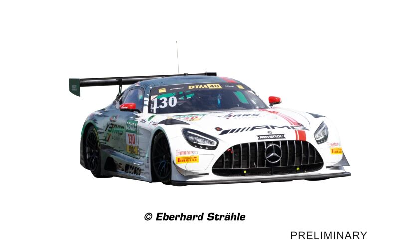 Carrera Digital 132 Mercedes-AMG GT3 Evo "Mercedes-AMG Team Winward, No.130" DTM 2024 Autorennbahn Fahrzeug / 20032061