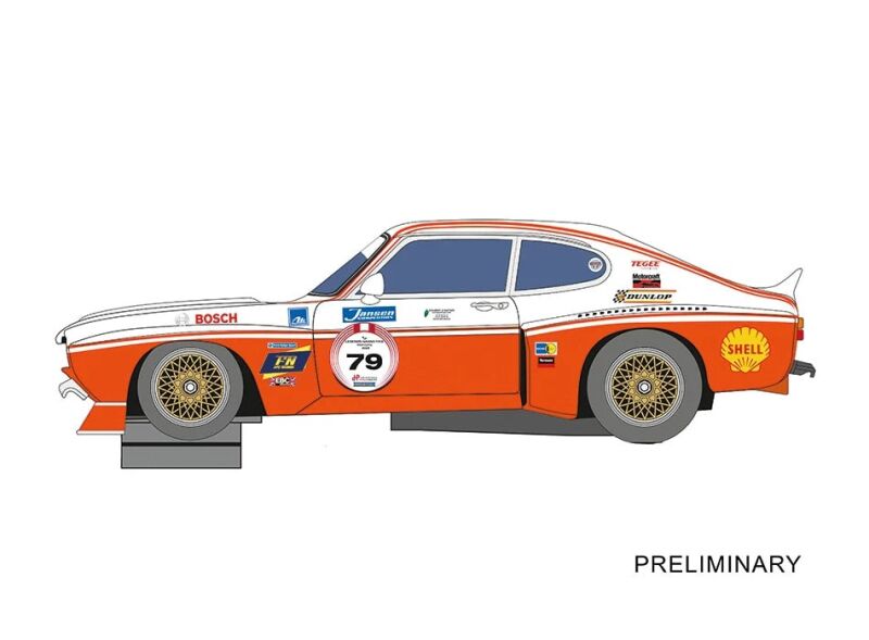 Carrera Digital 132 Ford Capri RS 3100 Gr.2 No.79 Salzburgring 2025 Autorennbahn Fahrzeug / 20032145