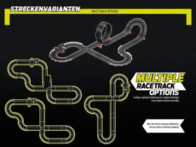 Carrera GO!!! GT Super Challenge Autorennbahn-Set / 20062563