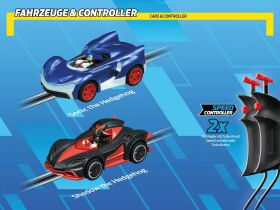 Carrera GO!!! Sonic the Hedgehog 4.9 Autorennbahn-Set / 20062566