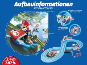 Carrera First Mario Kart(TM) - Mario vs. Yoshi Autorennbahn-Set / 20063026