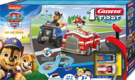 Carrera First PAW Patrol On the Track Autorennbahn-Set...