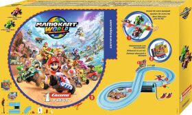 Carrera First Mario Kart World Mario vs. Yoshi Autorennbahn-Set / 20063067