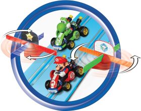 Carrera First Mario Kart World Mario vs. Yoshi Autorennbahn-Set / 20063067