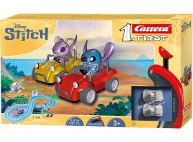 Carrera First Disney Stitch Autorennbahn-Set (2,4 m) 1:50...
