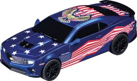 Carrera GO!!! Chevrolet Camaro Stars n Stripes Autorennbahn Fahrzeug / 20064290