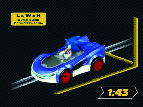 Carrera GO!!! Sonic the Hedgehog (Sonic Racing:...
