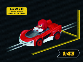 Carrera GO!!! Knuckles the Echidna (Sonic Racing:...