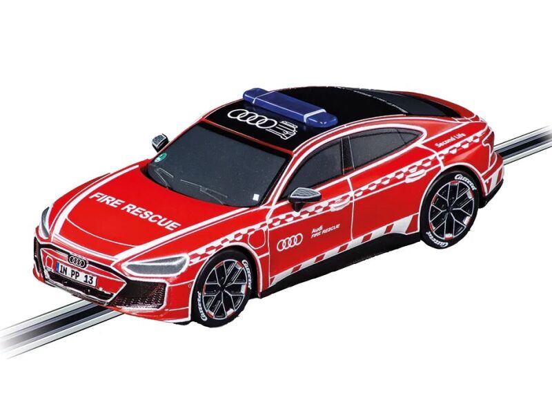 Carrera GO!!! Audi RS e-tron GT - Feuerwehr Autorennbahn Fahrzeug / 20064309