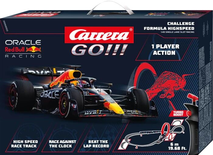 Carrera GO!!! Challenge - Formula High Speed Autorennbahn-Set / 20068002
