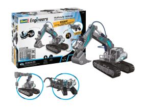 Revell Engineers Hydraulic Excavator 3in1 Bausatz 1:24 /...