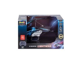 Revell Control Lightning RC Helikopter mit LED-Beleuchtung, blau / 23806