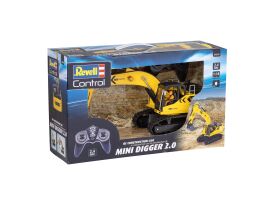 Revell Control RC Bagger Mini Digger 2.0 1:18, 6-Kanal inkl. Akku & Ladegerät / 24638
