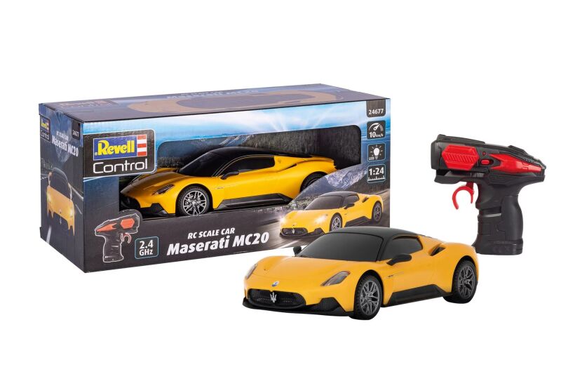 Revell Control RC Scale Car Maserati MC20 1:24, ferngesteuert / 24677