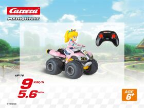 Carrera RC 2,4GHz Mario Kart(TM), Peach - Quad Ferngesteuertes Auto / 370200972