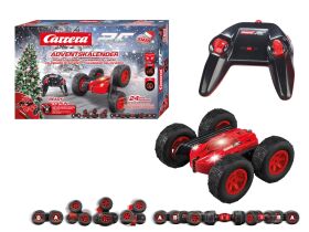 Carrera RC X-Mas Turnator Adventskalender 2,4 GHz Stunt-Auto zum Selberbauen / 370240009