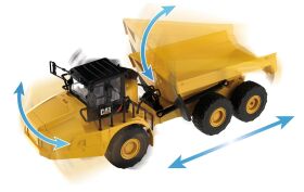 Caterpillar 1:24 RC Cat® 745 Gelenkmuldenkipper Ferngesteuertes Baustellenfahrzeug / 37025004